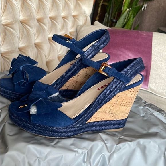 Prada Espadrille wedge sandal